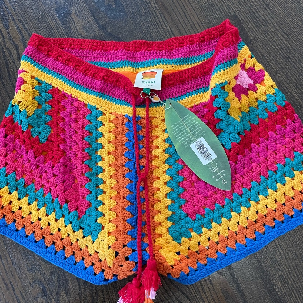Farm crocheted shorts